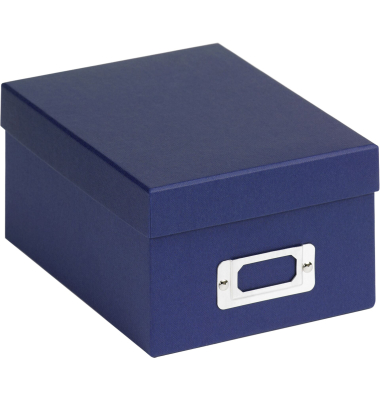 Fotobox FB-115-L, Strukturpapier blau