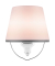 LED Flaschenleuchte mit Akku Lamprusco Flame warmwei&szlig;