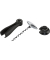Salma Korkenzieher 19cm BLACK