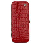 Manik&uuml;re Pedik&uuml;re Set 5tlg. mit Nagelschere, Leder