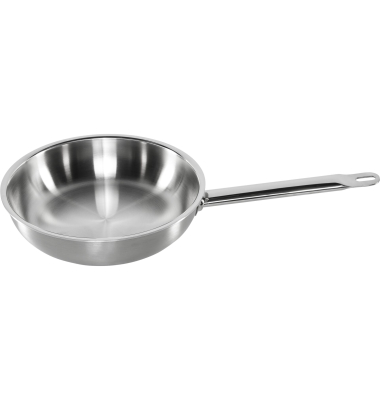 Pro Bratpfanne 1810 Edelstahl silber 24 cm