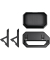 Chassis Stand Kit for The Tower 600 Black