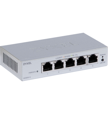 GS1200-5V3 5 Port Smart Managed Gb Switch