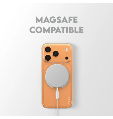 CARE SL1M Case Transparent w. MagSafe iP 17 Pro