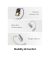 Eli Sport 1 Open-Ear TWS Earbuds Wei&szlig;