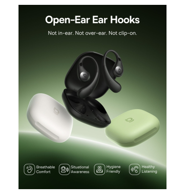 Eli Sport 2 Open-Ear TWS Cosmic Black