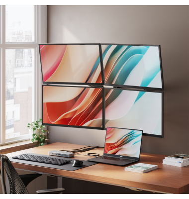 Quad 4K Thunderbolt 4 Hybrid Docking Station