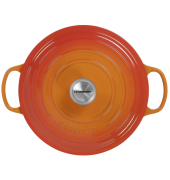 Signature Br&auml;ter rund 28 cm ofenrot