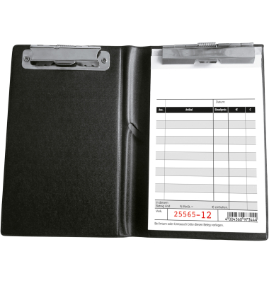 KC 620 Formularbuch Kassenblock mit Additionsblatt, nummeriert 10 x 16,5 cm 2-fach