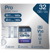 Speicherkarte 47021, bis zu 90 MB/Sek**, 