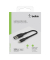 Lightning LadeSync Kabel 15cm, ummantelt, mfi zert, schw.
