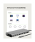 CONNECT USB-C 8-in-1 Core f&uuml;r 2 Bildschirme INC015btSGY-CZ