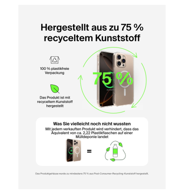 ScreenForce magn.Schutzh. iPhone 16 ProMax tran.MSA028hqCL