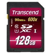 Speicherkarte TS128GSDXC10U1, SDXC, Class 10, 128 GB