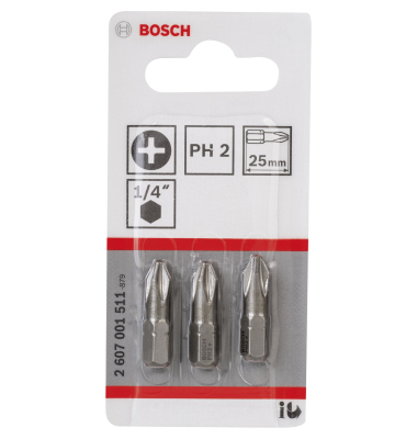 3ST PH Kreuzs. Bit Gr.2 XH 25mm