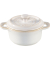 Mini Cocotte Set 4-tlg. rund, Keramik, elfenbein-wei&szlig;