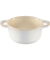Mini Cocotte Set 4-tlg. rund, Keramik, elfenbein-wei&szlig;