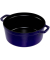 La Cocotte 26cm rund dunkelblau, Gusseisen