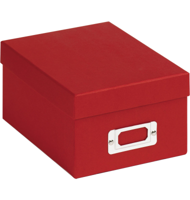 Fotobox FB-115-R, Strukturpapier rot