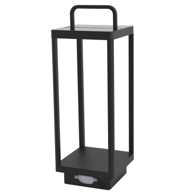 LED Hybrid Laterne 510 schwarz