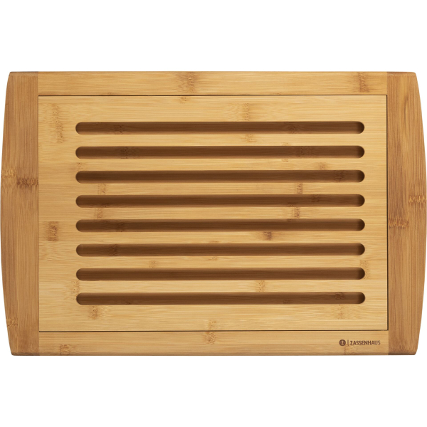 ZASSENHAUS Brotschneidebrett Bambus 42x28x2cm 4006528054064 ZASSENHAUS