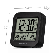  Wecker 15374, schwarz