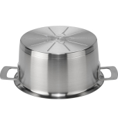 Phi Collection Kochtopf mit Glasdeckel 24cm, 5,1 Liter