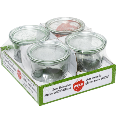 Sturzglas 0,5l 4er Pack