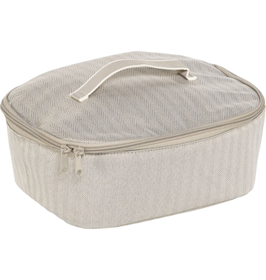Coolerbag M Pocket Herringb. Sand