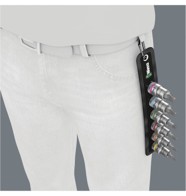 Belt C 3 TORX HF Zyklop Bitnuss-Satz TORX mit Haltefunkt