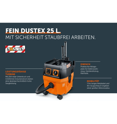 DUSTEX Sauger 25L