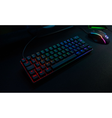 ATMOS RGB Mechanical 60 Gaming Keyboard brown sw