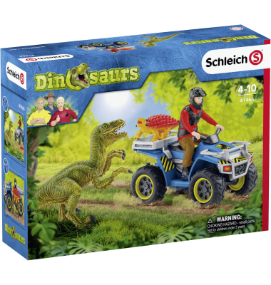 Dinosaurs         41466 Flucht auf Quad vor Velociraptor