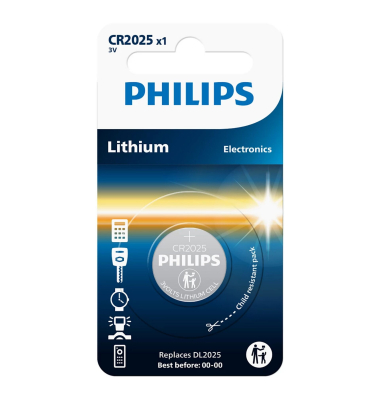 Lithium 3.0V Knopfzelle CR2025