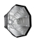 SB-GUE95 - 95 cm Softbox mit Grid  95 cm