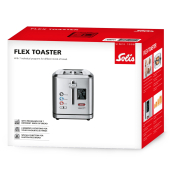 Flex-Toaster 8004 mit Br&ouml;tchenaufsatz