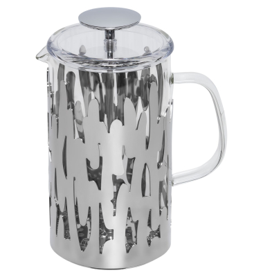 Kaffeebereiter BM12/8, transparent/silber