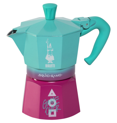 Espressokocher 5391, silber/schwarz