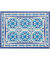 BLUES Tischset Mediterranean blue