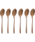 Taste PVD 6 Cucchiaini Moka Rame Antico