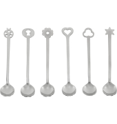 New Portafortuna Inox 6 Cucchiaini