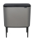 M&uuml;lleimer Bo Touch Bin Mineral Concrete Grey, 3 x 11 L