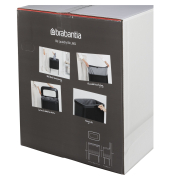 Bo W&auml;schekorb, 60 L schwarz