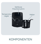Flaschenw&auml;rmer, wei&szlig;