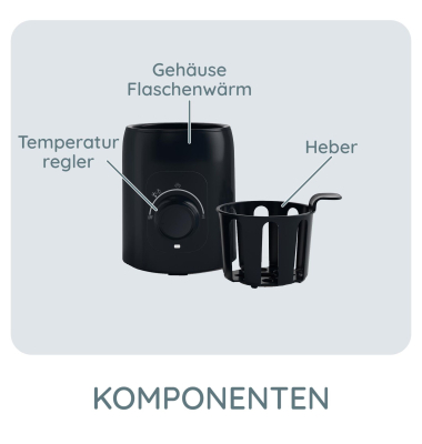 Flaschenw&auml;rmer, wei&szlig;