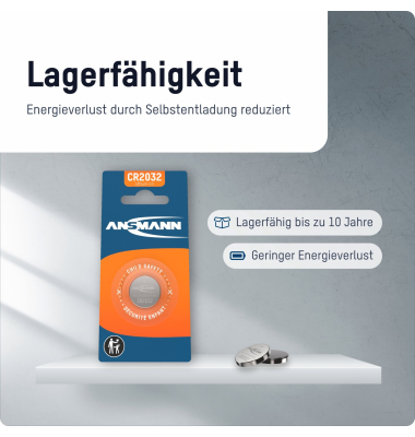 10x1 Ansmann CR 2032