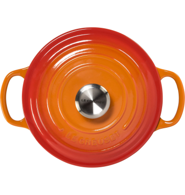 Signature Br&auml;ter rund 18 cm ofenrot