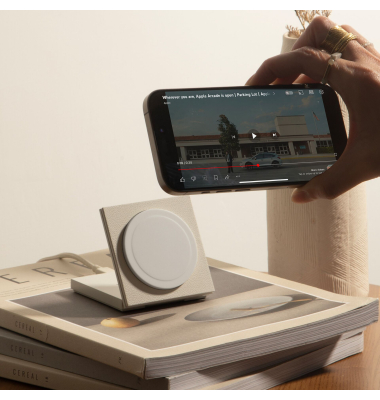Rise Solo Foldable Qi2 Wireless Charger Sandstone