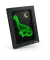 Leuchtendes Wandbild 3er-Set Dinos