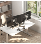 Flux Dual Flexible Monitor Arms for Two 17-35
